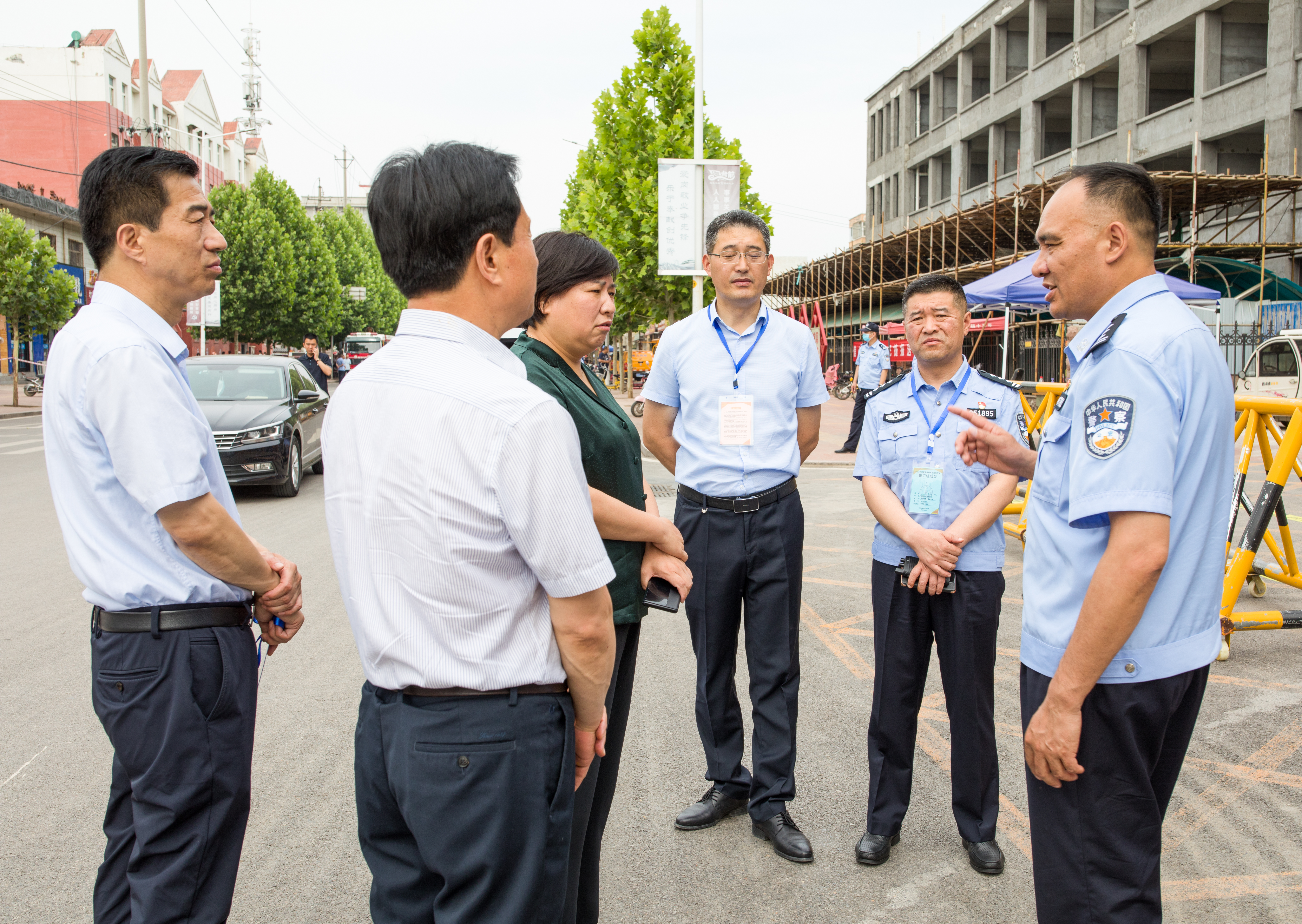 护航"2021"高考,台前县公安局在行动