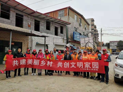 侯寨乡开展清洁家园志愿服务活动