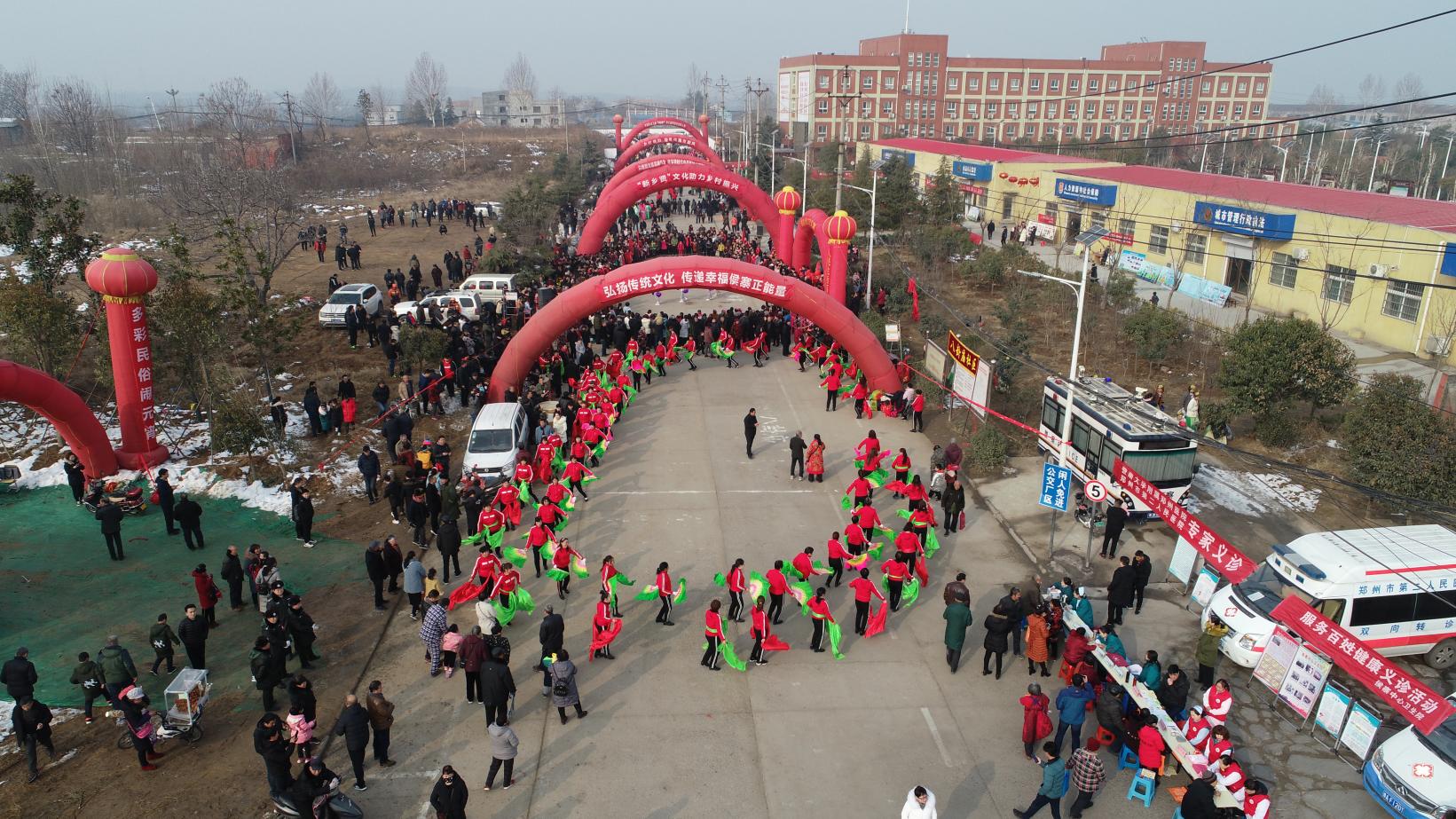 侯寨乡多彩民俗闹元宵传统文化味更浓