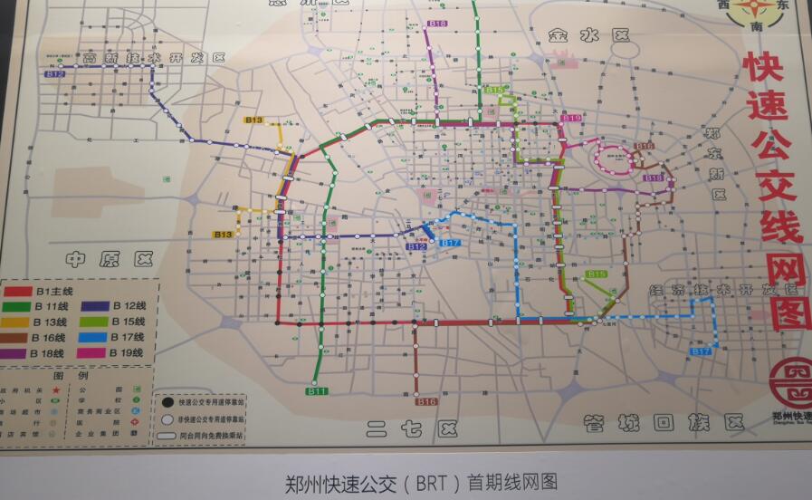 郑州b12公交车路线图图片