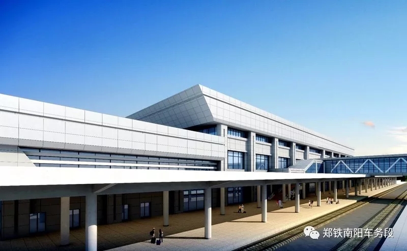 这个高铁站位于平顶山但归南阳管