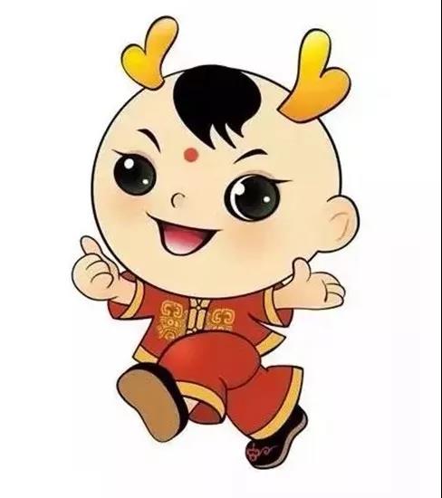 龙娃"中中"亮相郑州街头,这么萌,你觉得中不中?