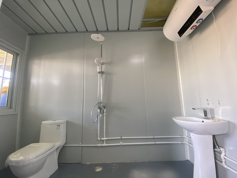 直击河南小汤山箱式板房全部吊装完成病房区有524间