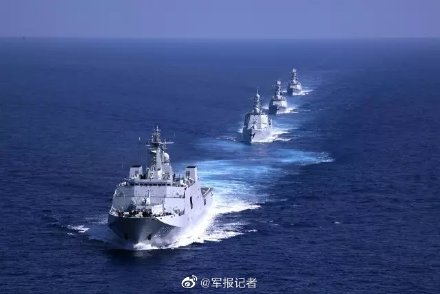 中國人民解放軍海軍成立71週年