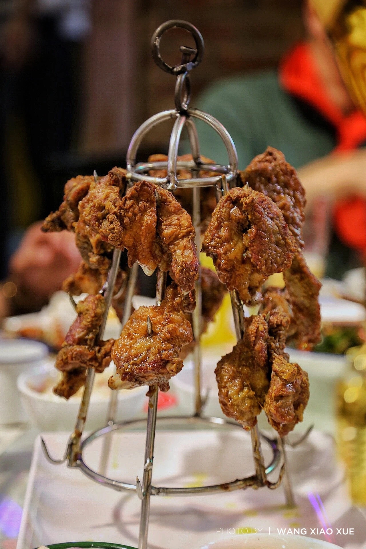 没有一副架子肉只是架子,它有作为极品羊肉的尊严与骄傲.