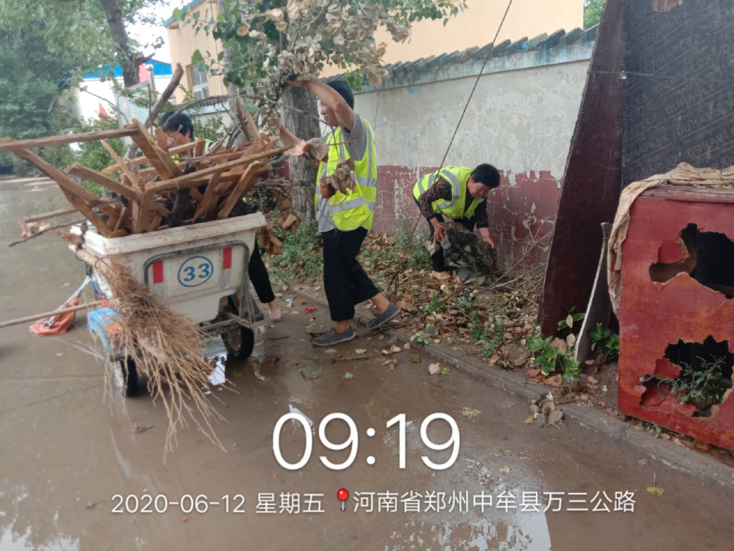 杨桥办事处持续开展“全城清洁”行动，营造干净整洁居住环境