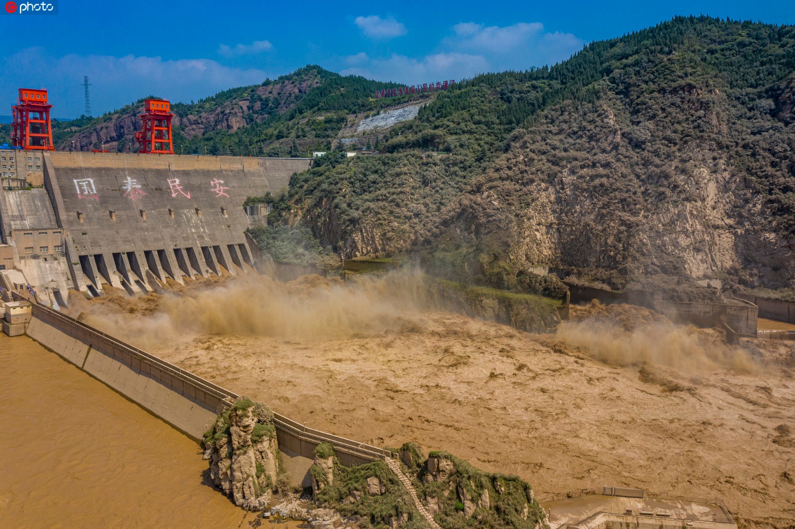 三门峡黄河大坝风景区图片