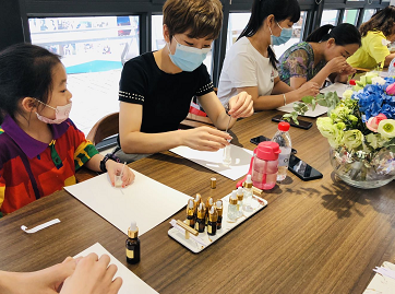 美好生活,香氛相伴 ---大学路街道祥和社区开展香水diy活动