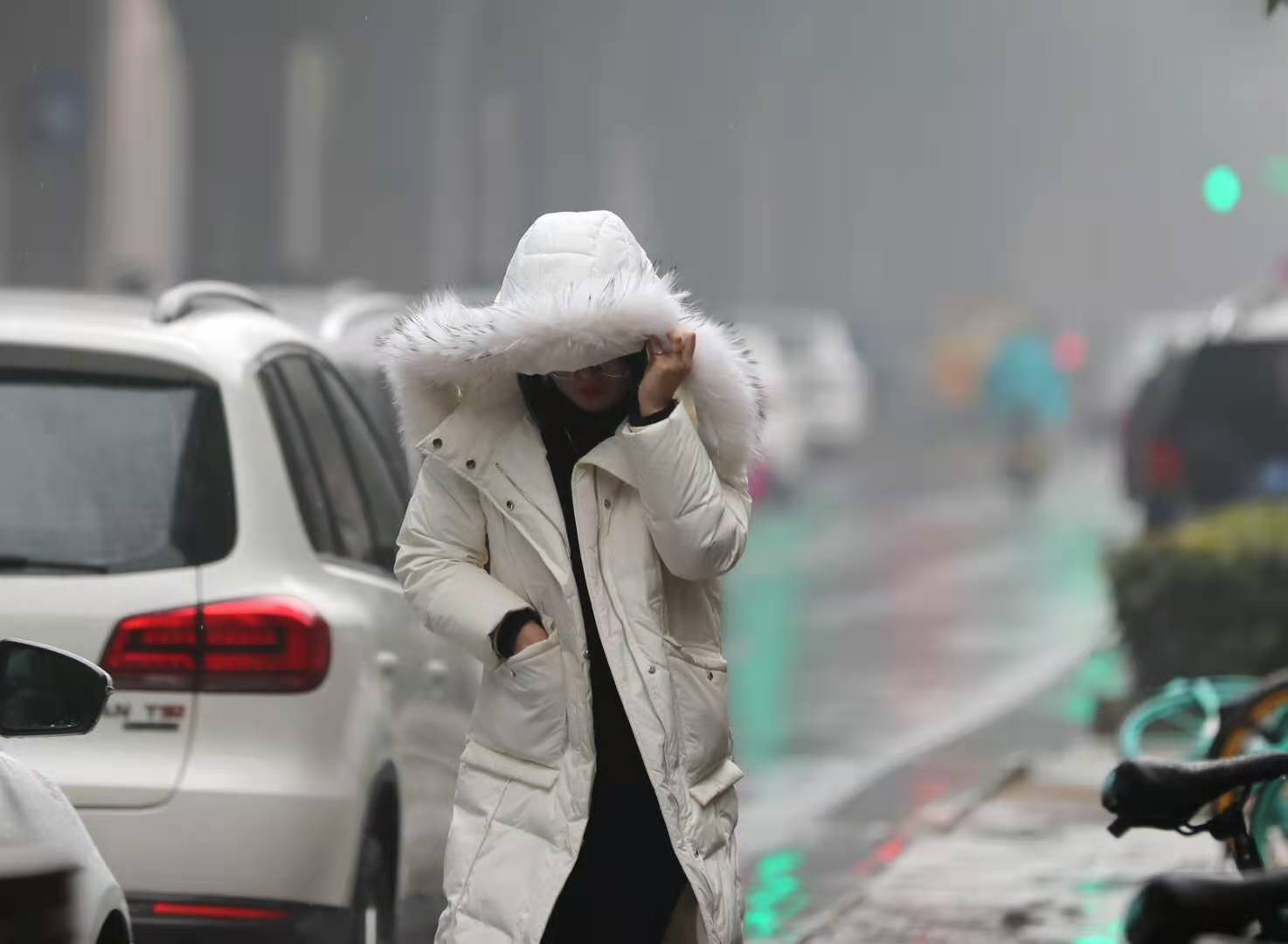 雨雨夾雪雪河南降雪量最大的地方是這兒