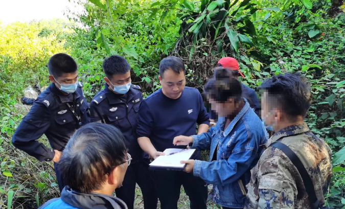 田林公安供圖今年12月初,專案組在雲南省瑞麗警方的協助下,在瑞麗市姐