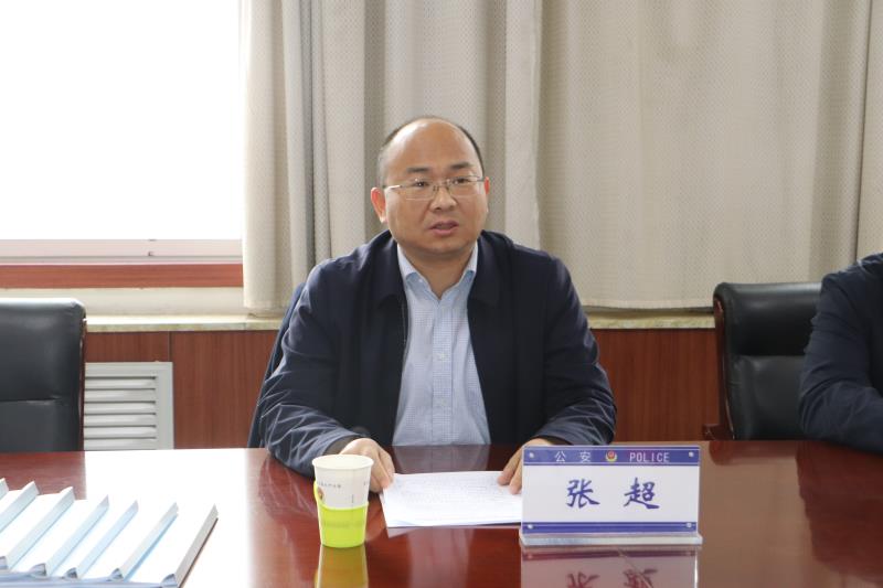 鹤山区委书记张超一行赴鹤山分局调研指导教育整顿工作