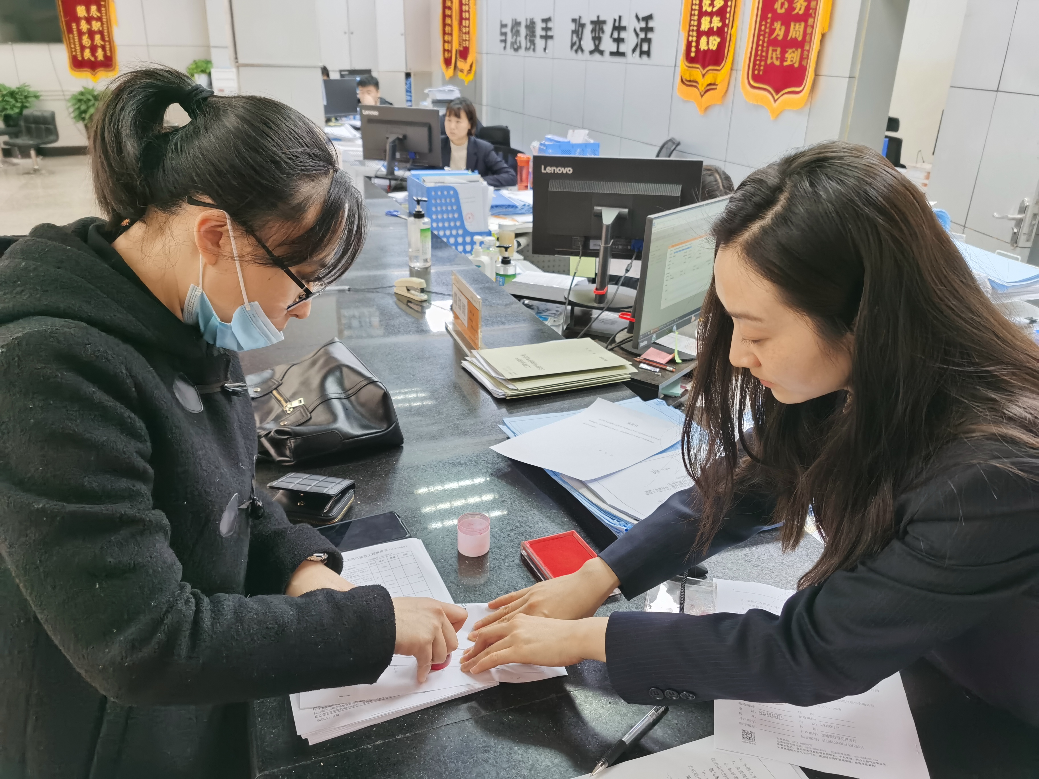 接下单子替民跑沉下身子快协调北下街街道信访代办员工作掠影