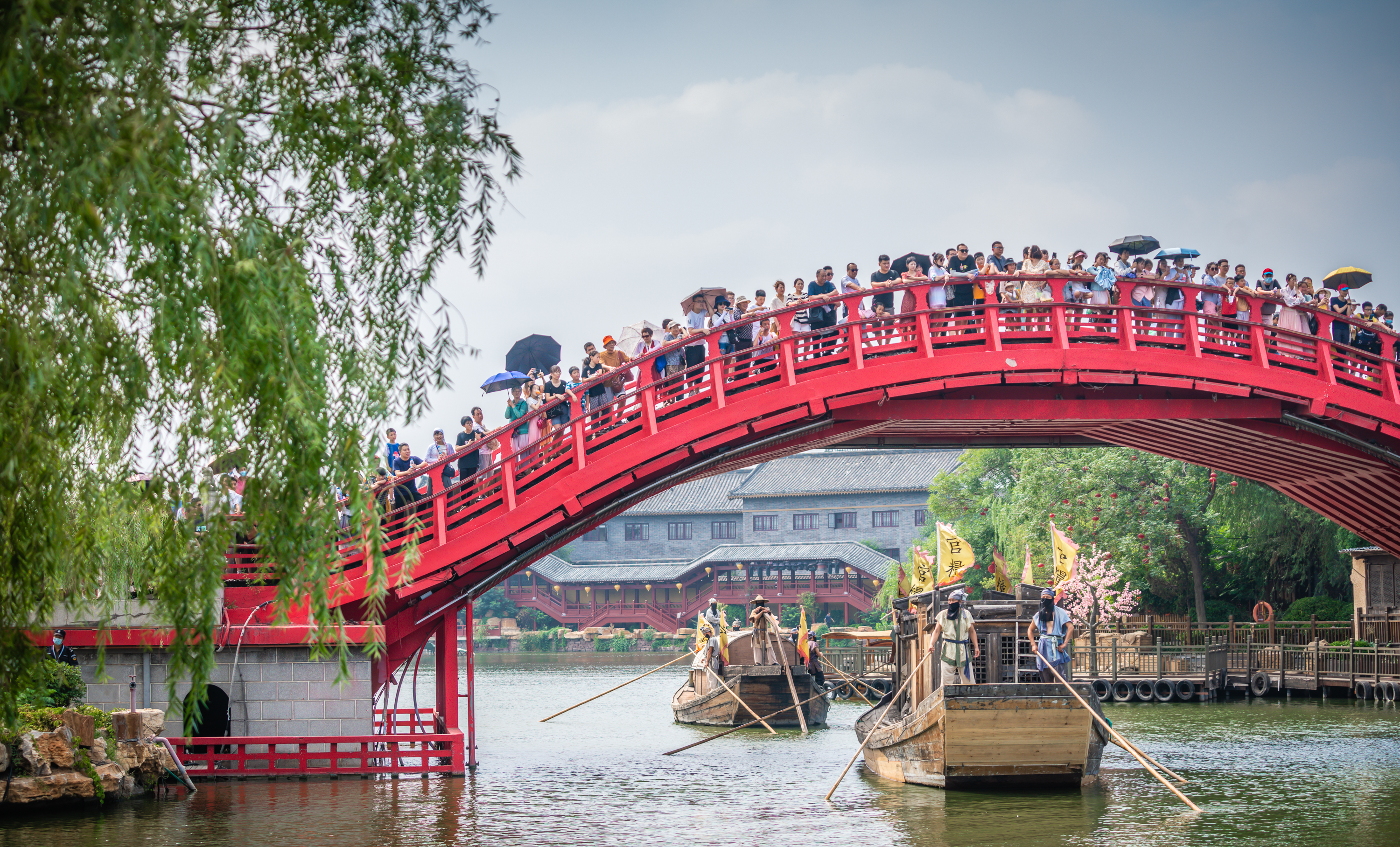 清明上河园美图:十句宋词话相思,盼君安好早相见!