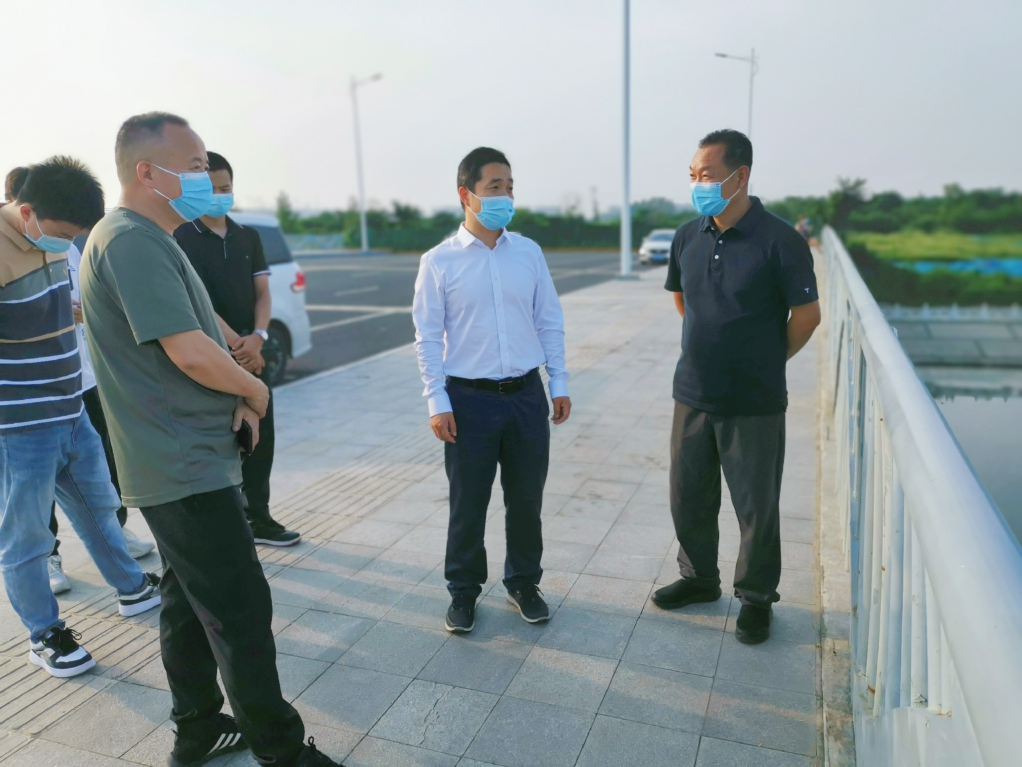 郑东新区党工委委员,中原科技城常务副主任赵凯到龙源路办事处调研